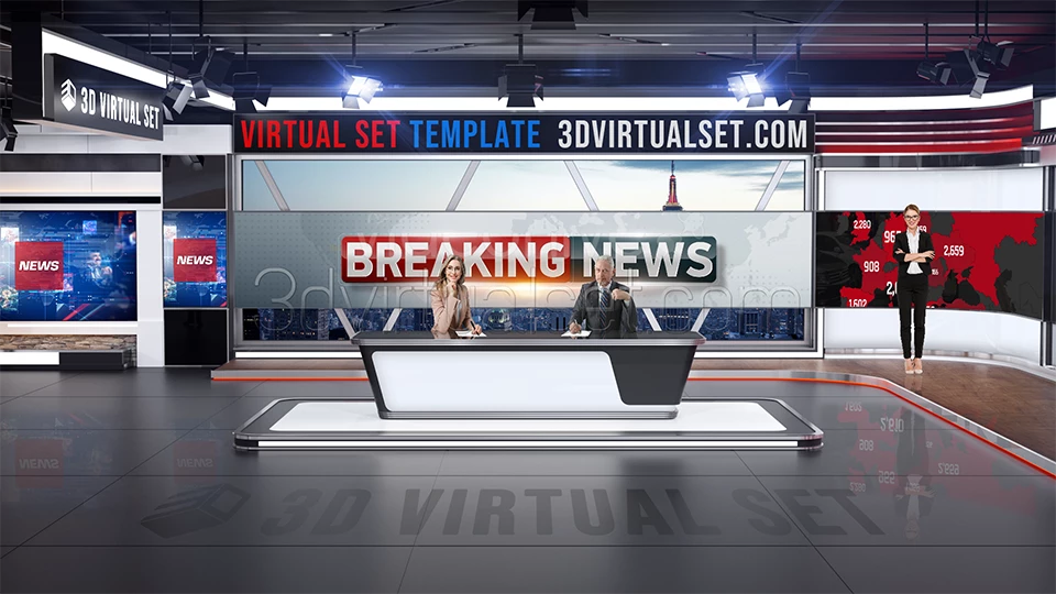 Virtual Set 126 For TriCaster 1.Wide